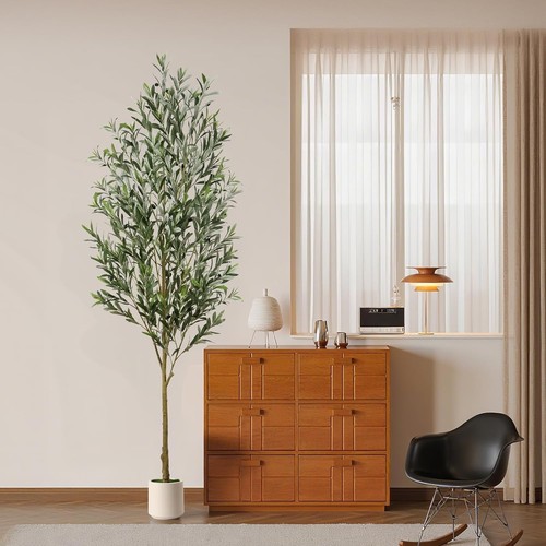 7ft artificial olive tree - artificial,