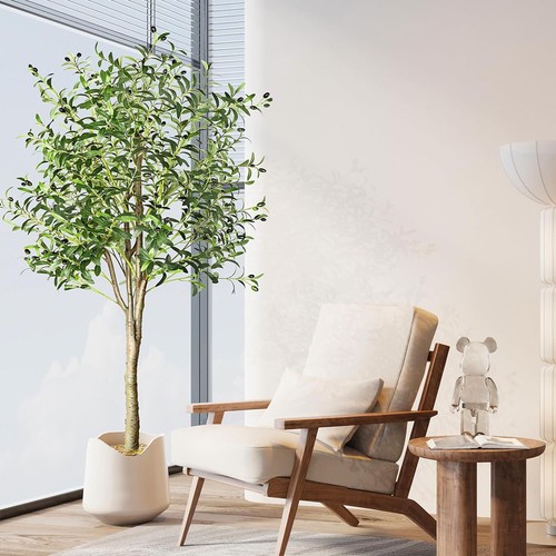6ft artificial olive - olive, tree