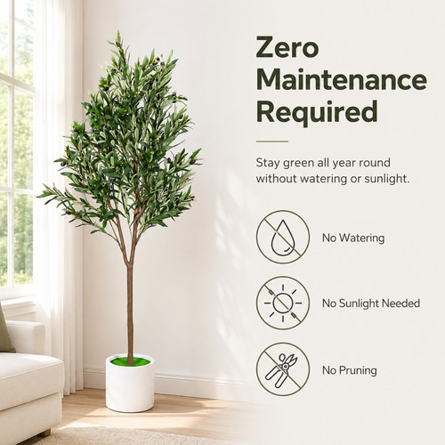 6ft artificial olive - artificial,