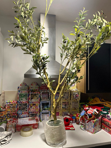 Faux olive tree artificial - olive,