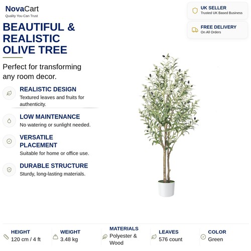 4ft olive tree artificial - tree,