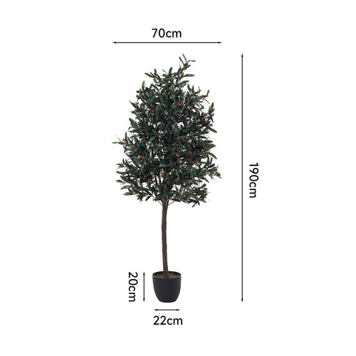6ft large artificial olive - large,
