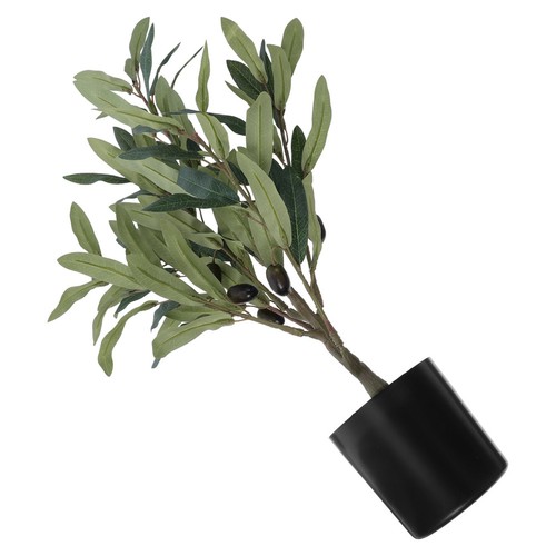 Faux olive tree bonsai indoor - faux,