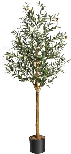 6ft artificial olive tree - olive,